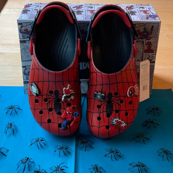 🕷️🕸️🕷️ CROCS SPIDER- MAN CLOG 🕷️🕸️🕷️ NWT 🕷️🕸️🕷️ - Picture 10 of 16